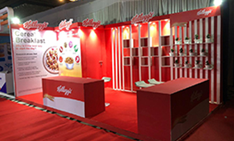 Kellogg's Stall Design & Execution for 3 days with wet sampling Ahmedabad